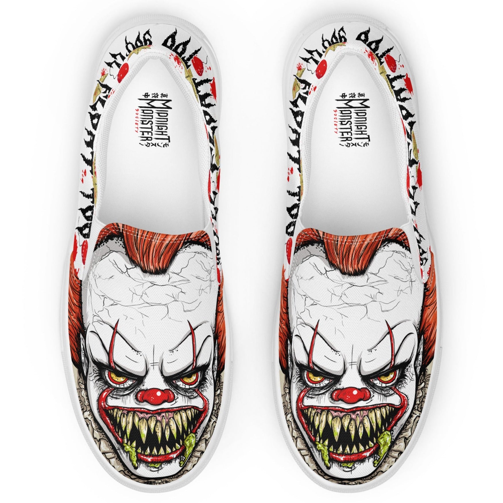 Pennywise Slip-On Shoes – Midnight Monster Society