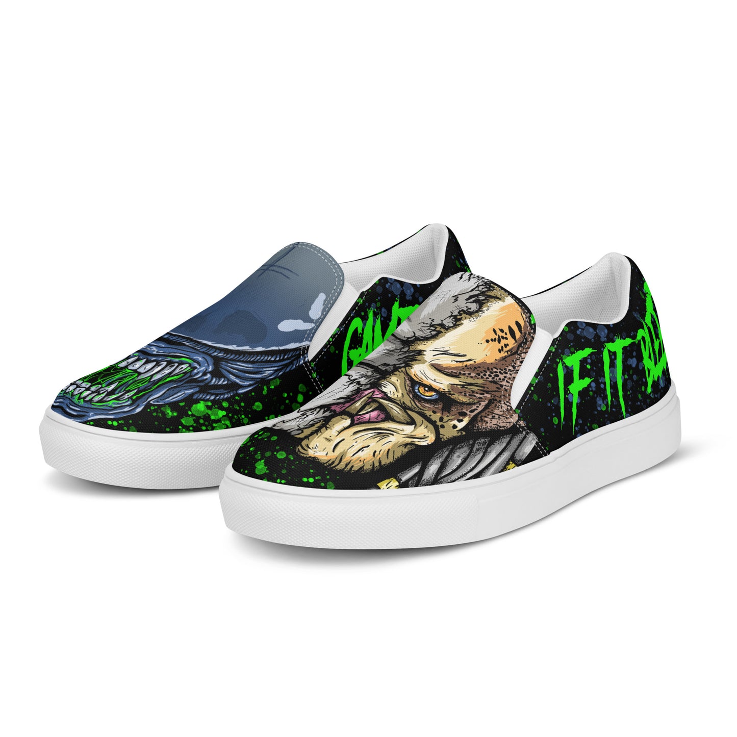 Alien VS. Predator Slip-On Shoes