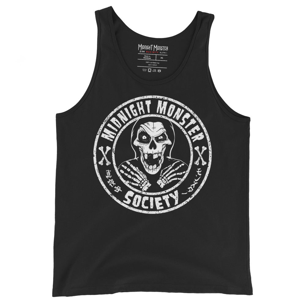 Midnight Monster Society, Skeleton Fiend Unisex Tank Top