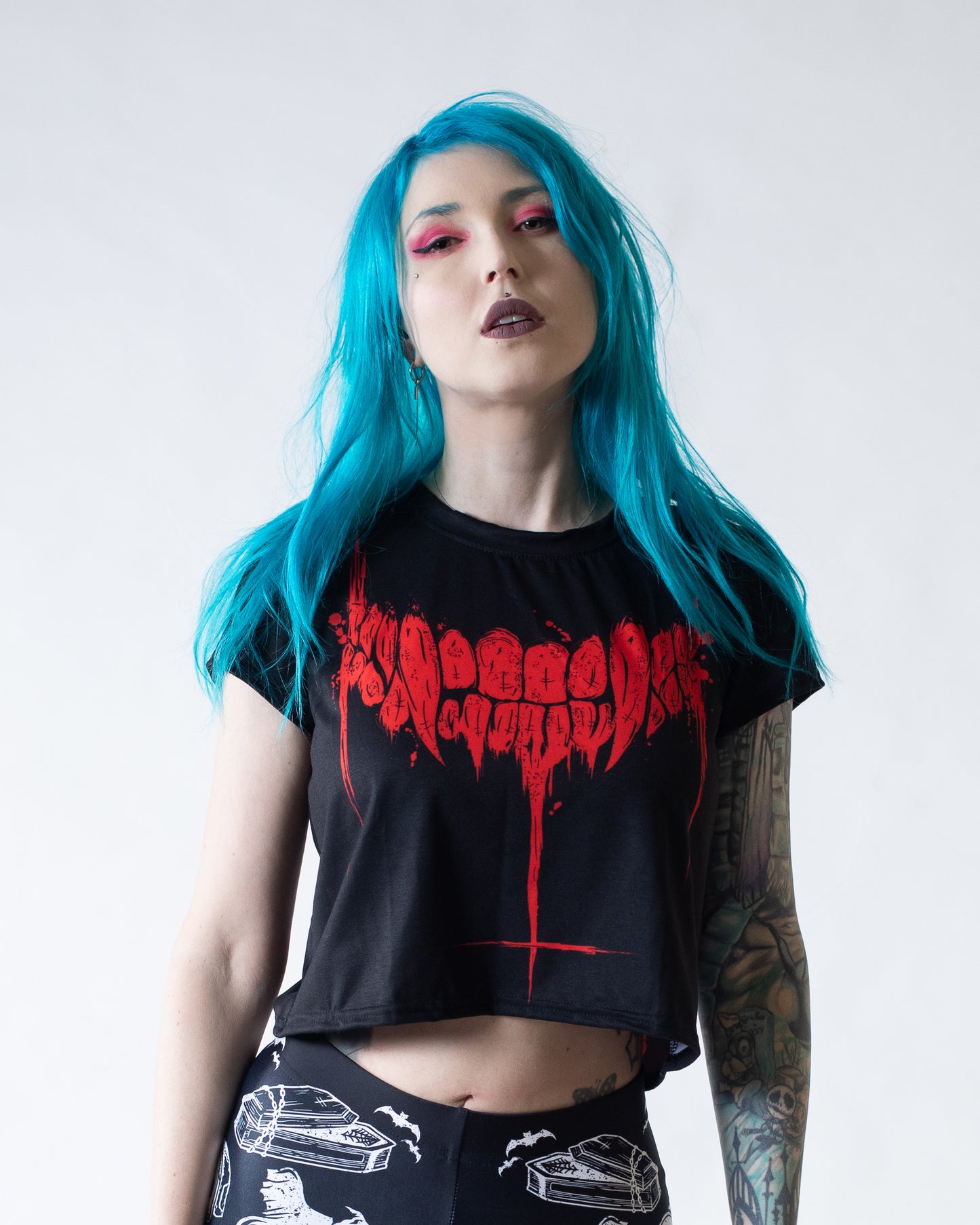 The Lost Boys Double Sided Crop Top