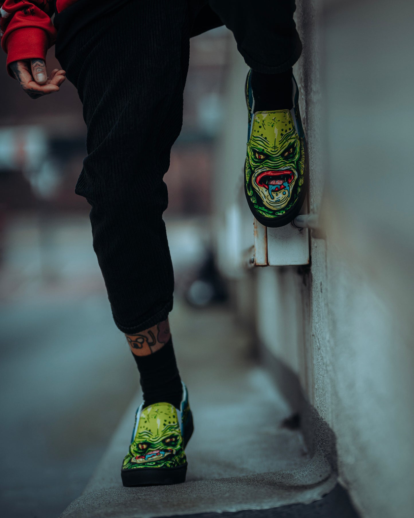 Creature From the Black Lagoon Slip-on Shoes