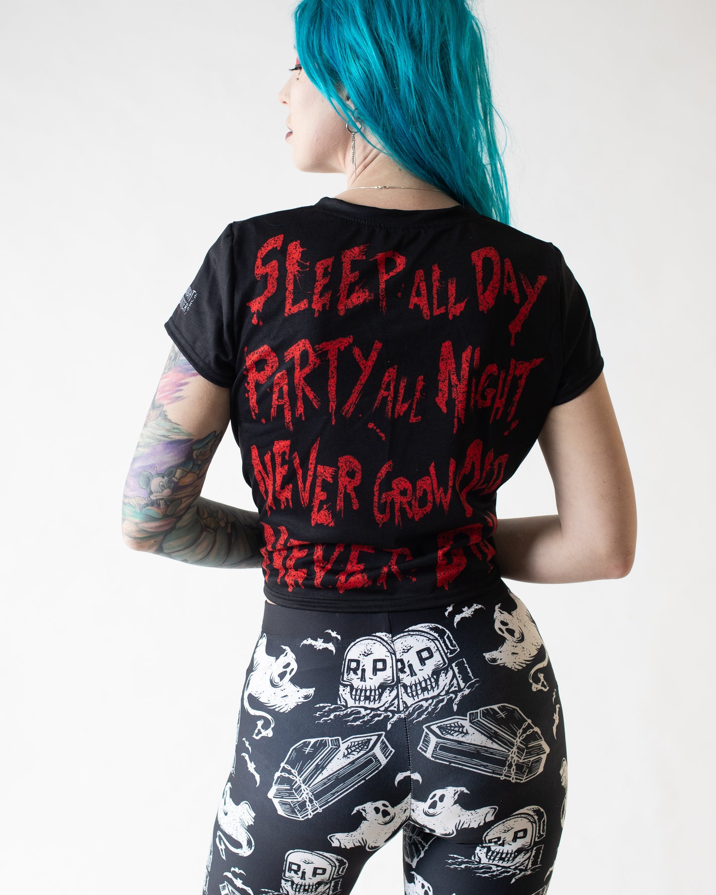 The Lost Boys Double Sided Crop Top