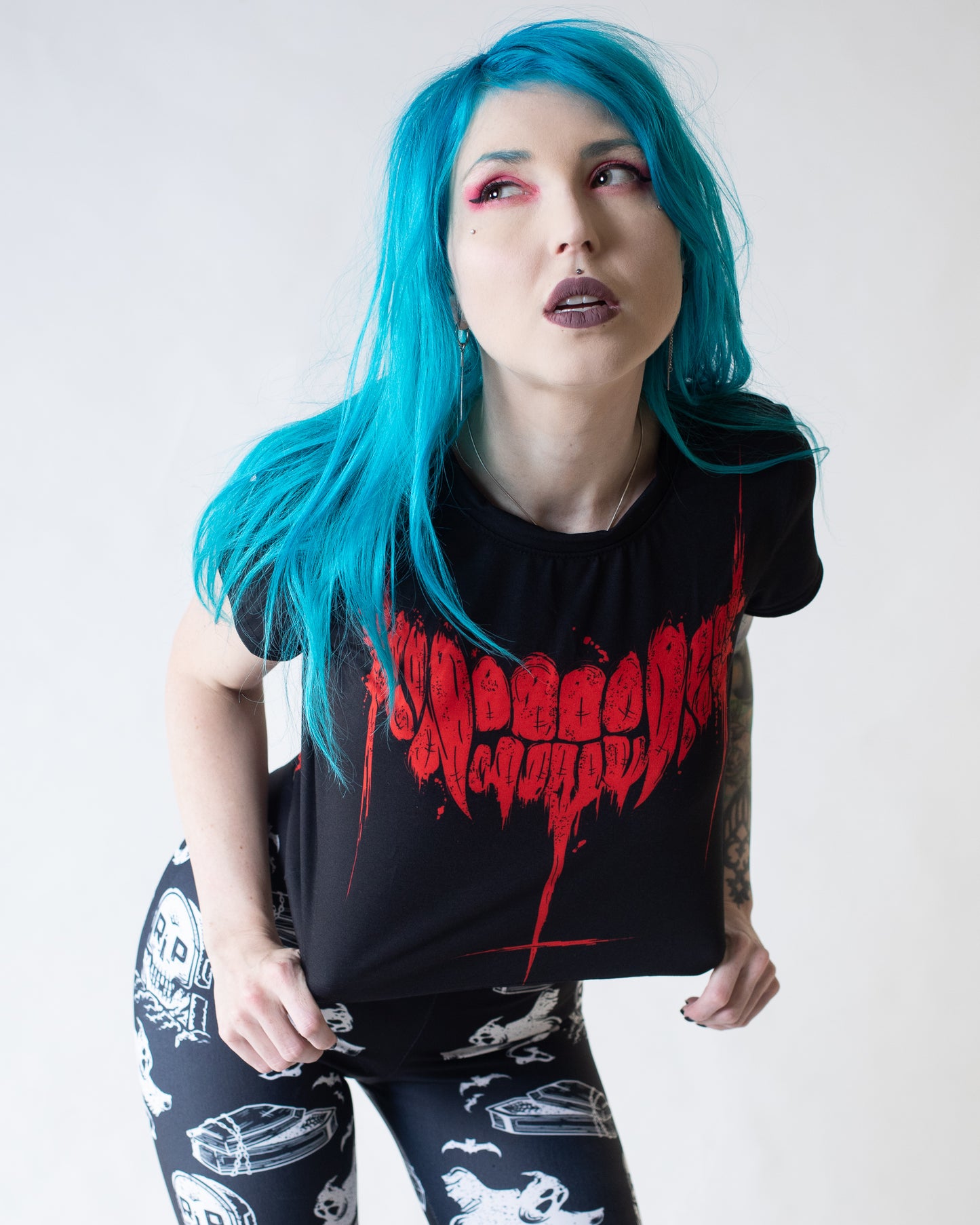 The Lost Boys Double Sided Crop Top