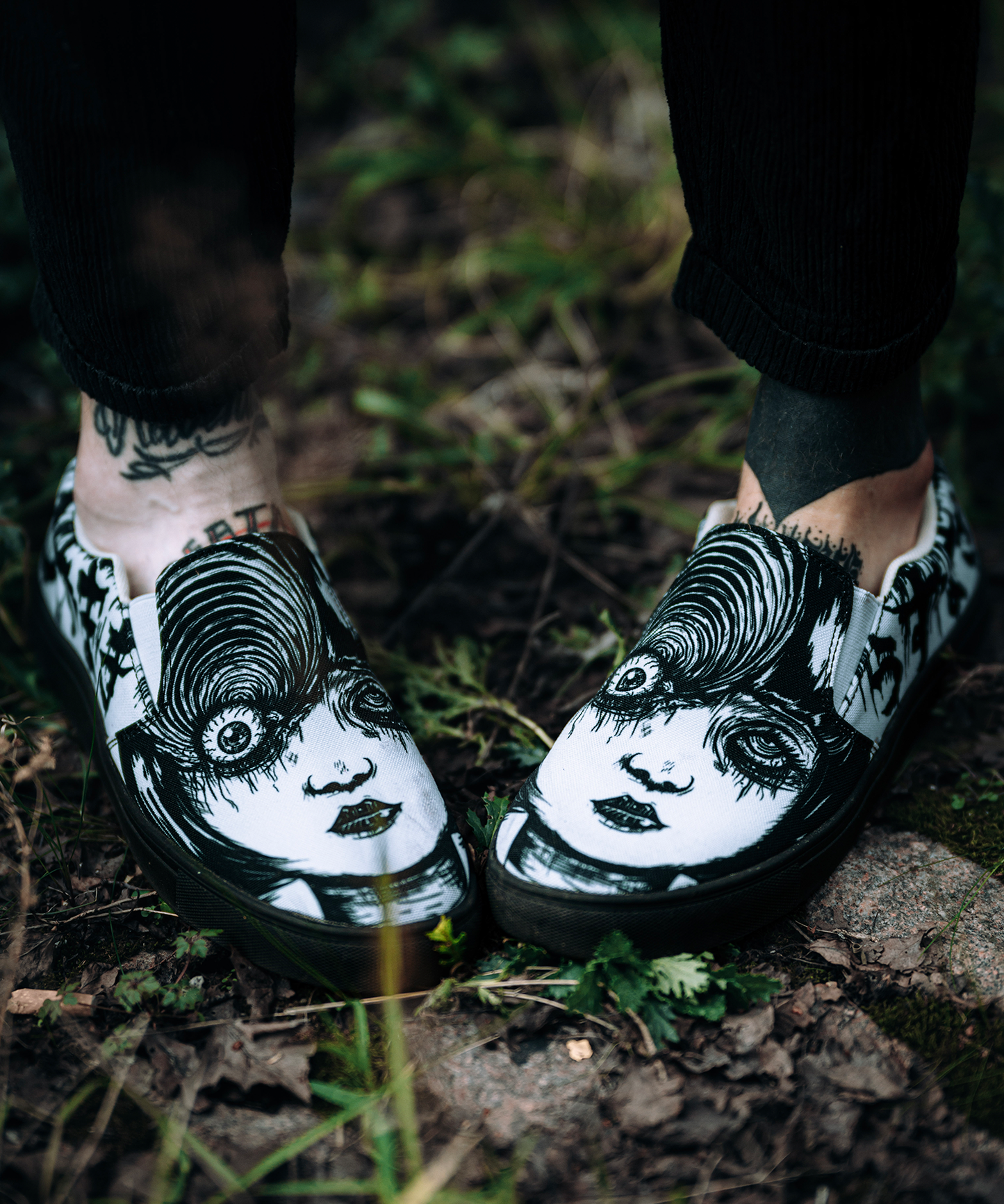 Uzumaki Slip-on Shoes