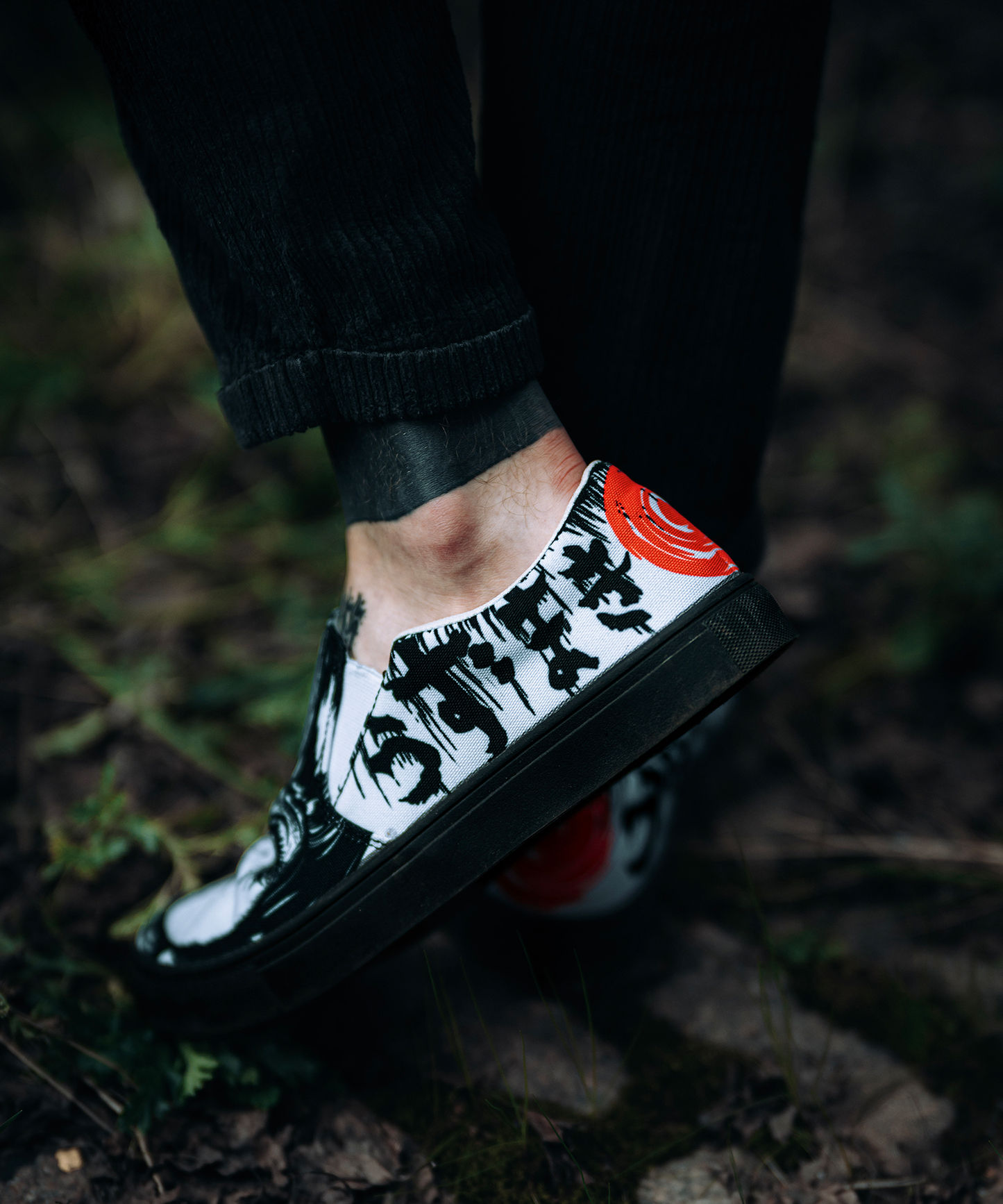Uzumaki Slip-on Shoes