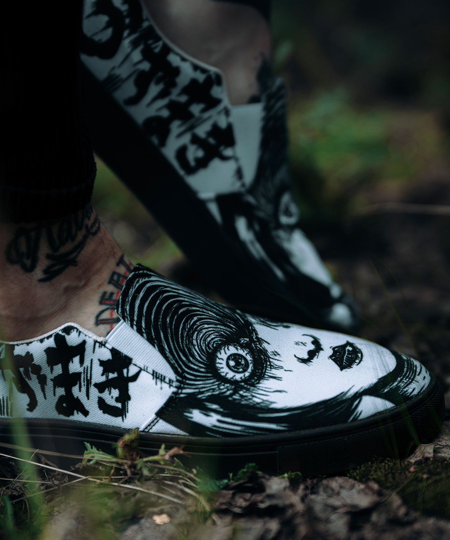 Uzumaki Slip-on Shoes