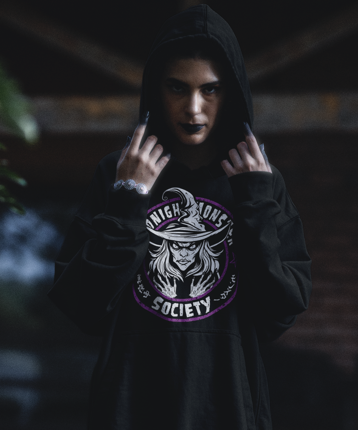 Midnight Monster Society, Witch Fiend Unisex Hoodie