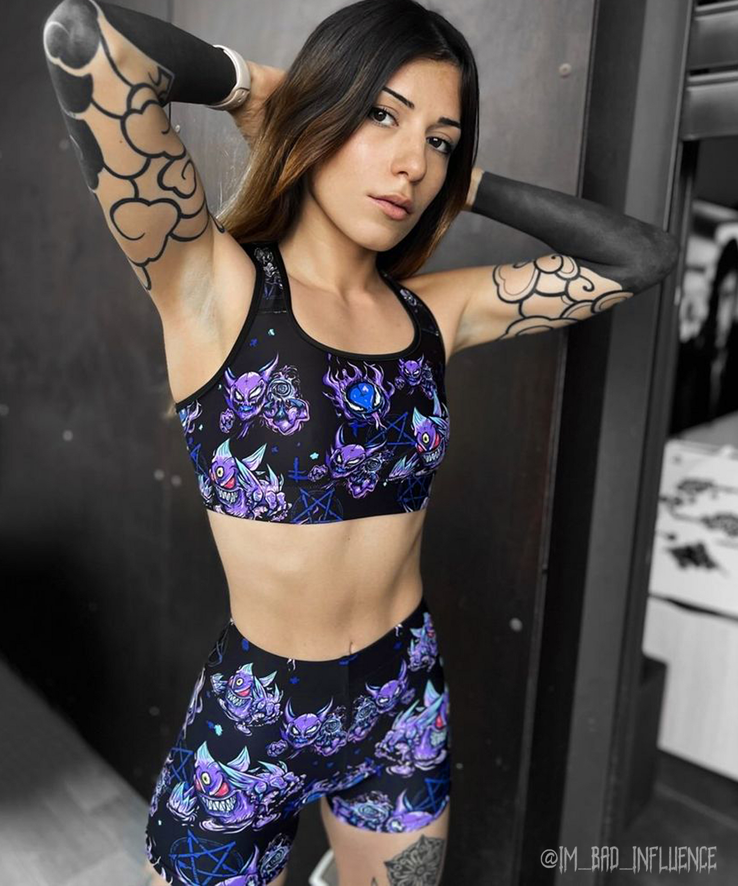 Lavender Town Ghosts Shorts