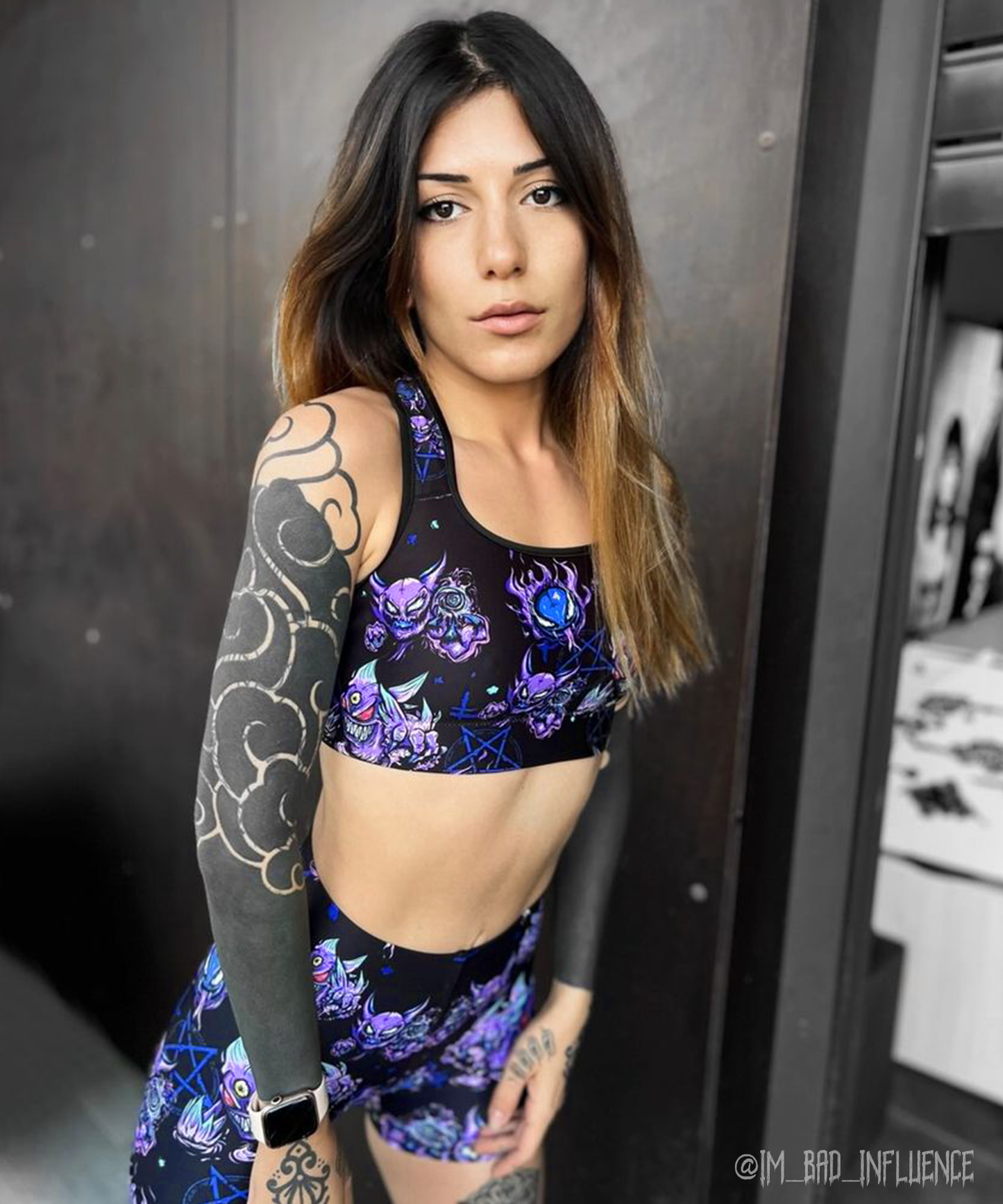 Lavender Town Ghosts Sports bra
