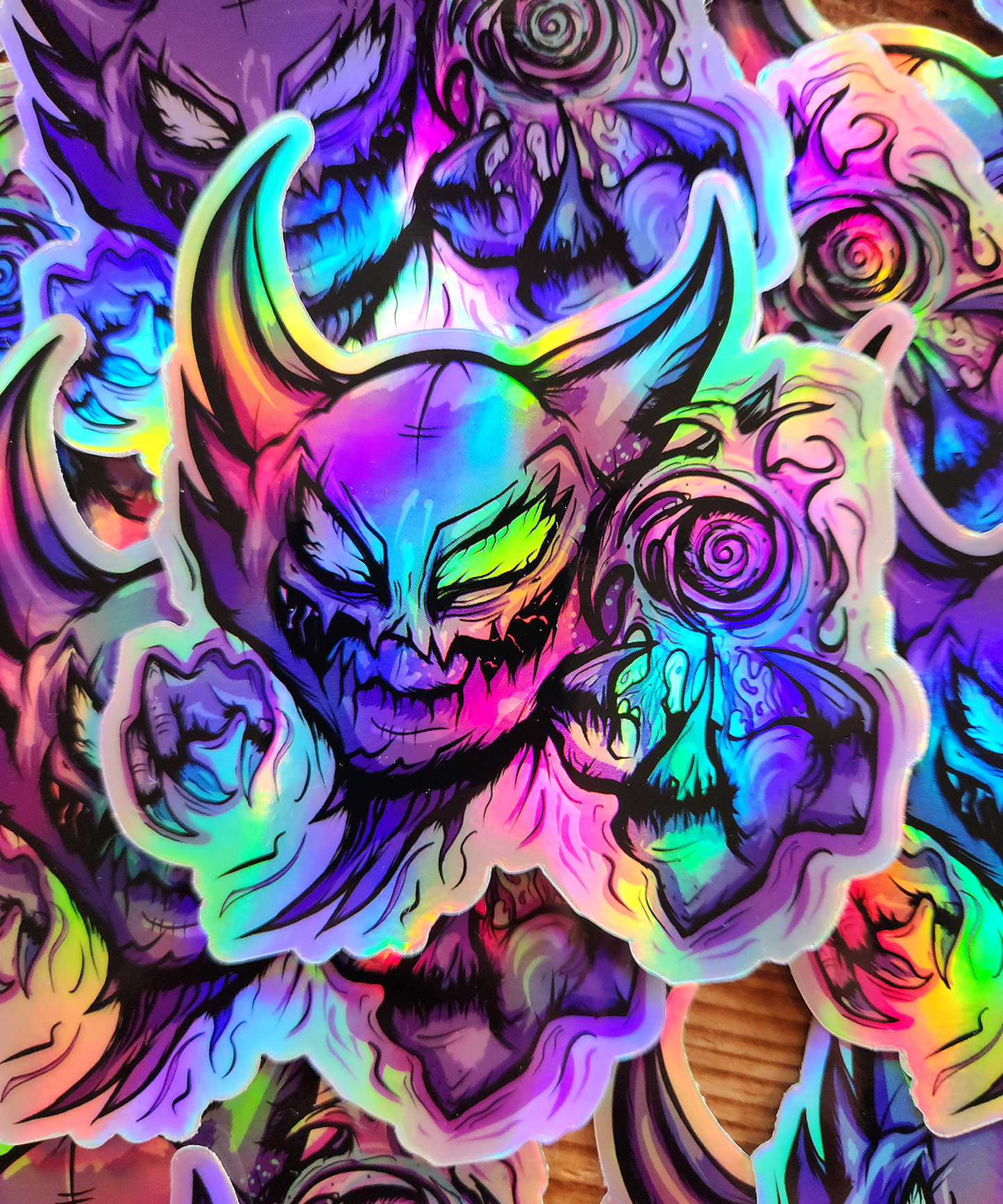 Haunter Holographic Sticker