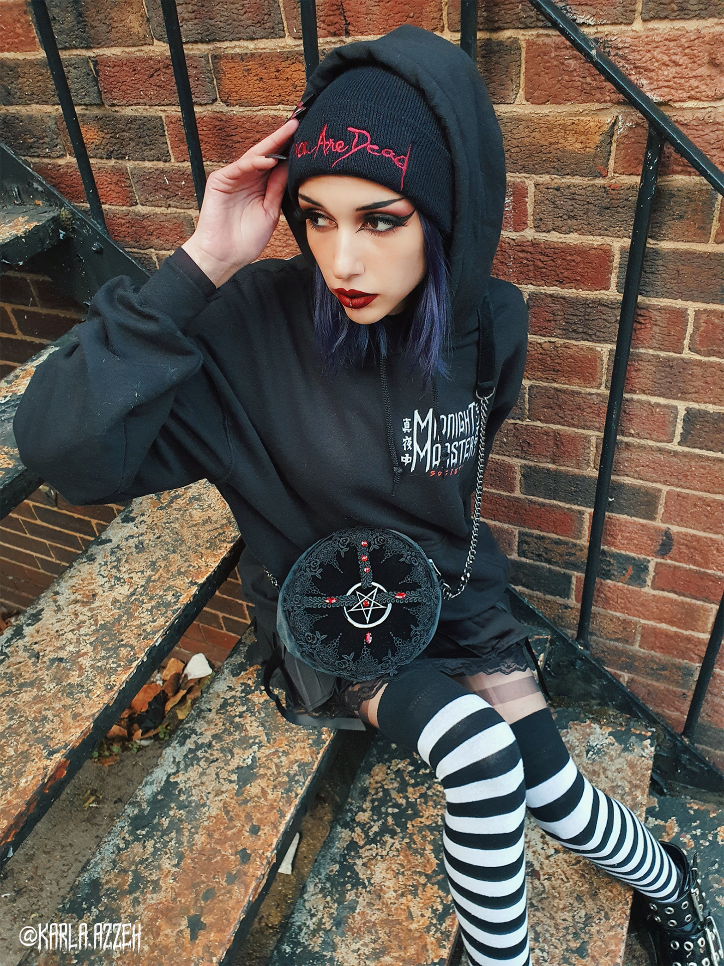 Don't Shake Hands With the Devil Unisex Hoodie