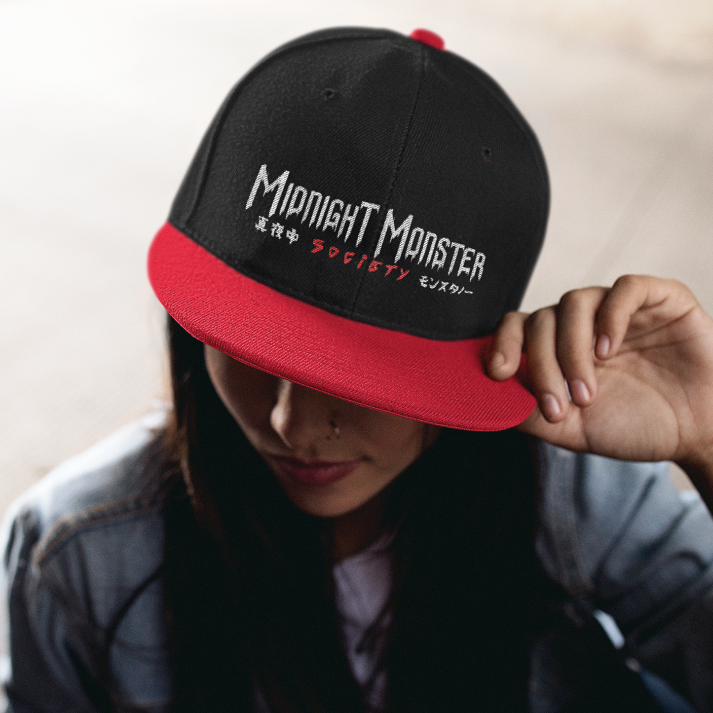 Midnight Monster Society Snapback Hat