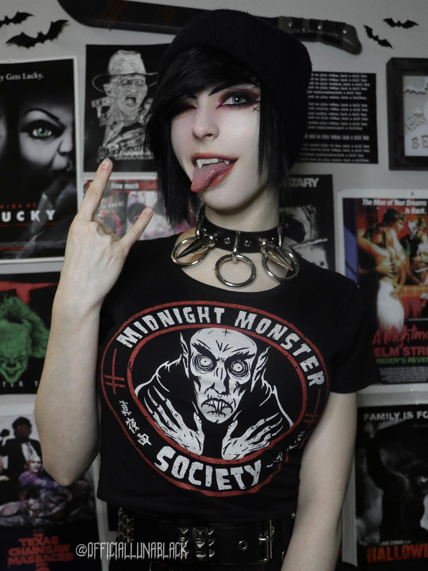 Midnight Monster Society, Vampire Fiend Crop Top