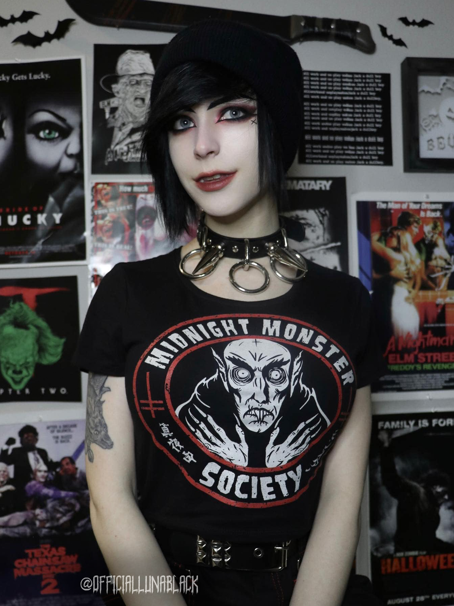 Midnight Monster Society, Vampire Fiend Crop Top