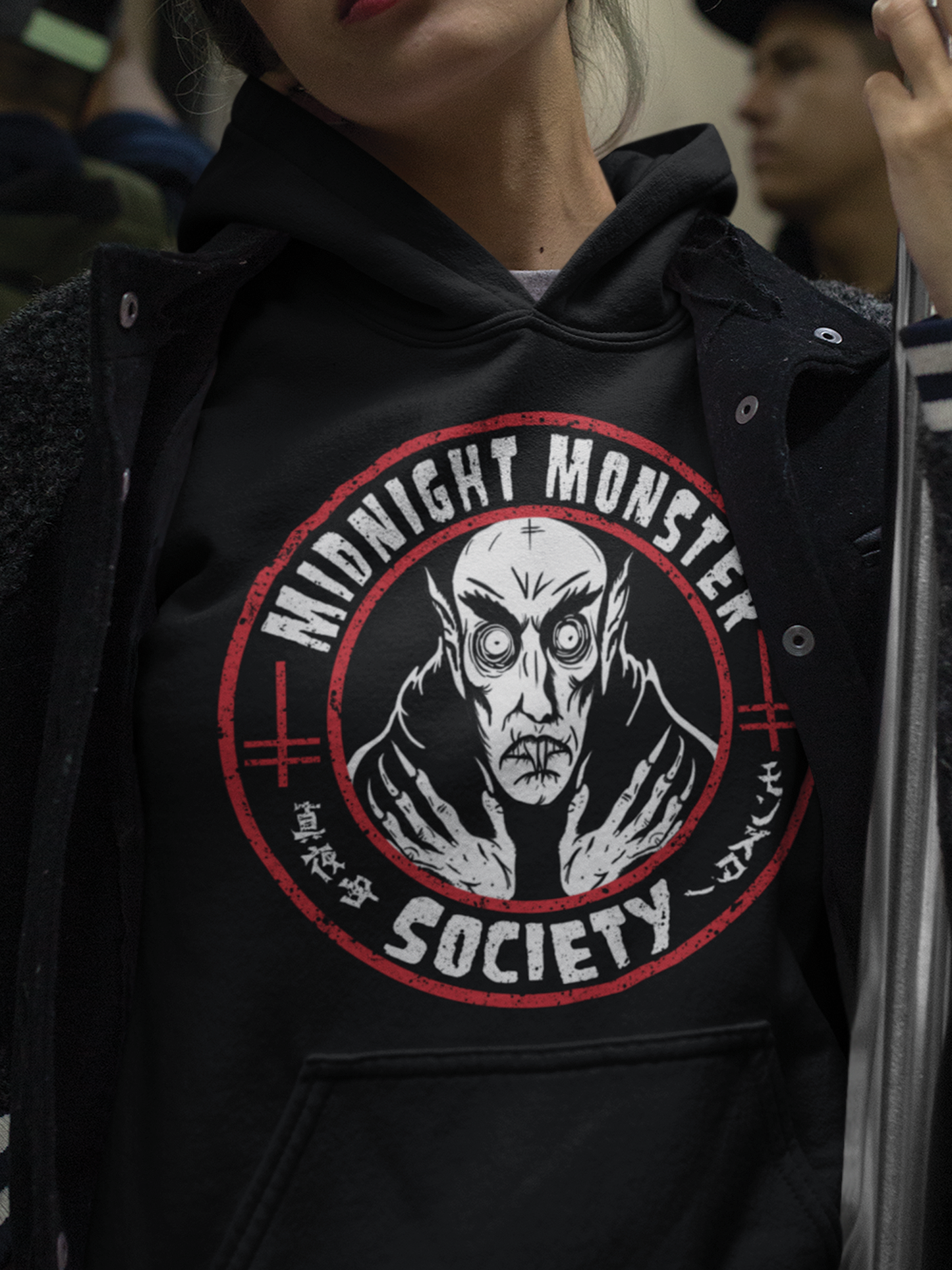 Midnight Monster Society, Vampire Fiend Unisex Hoodie