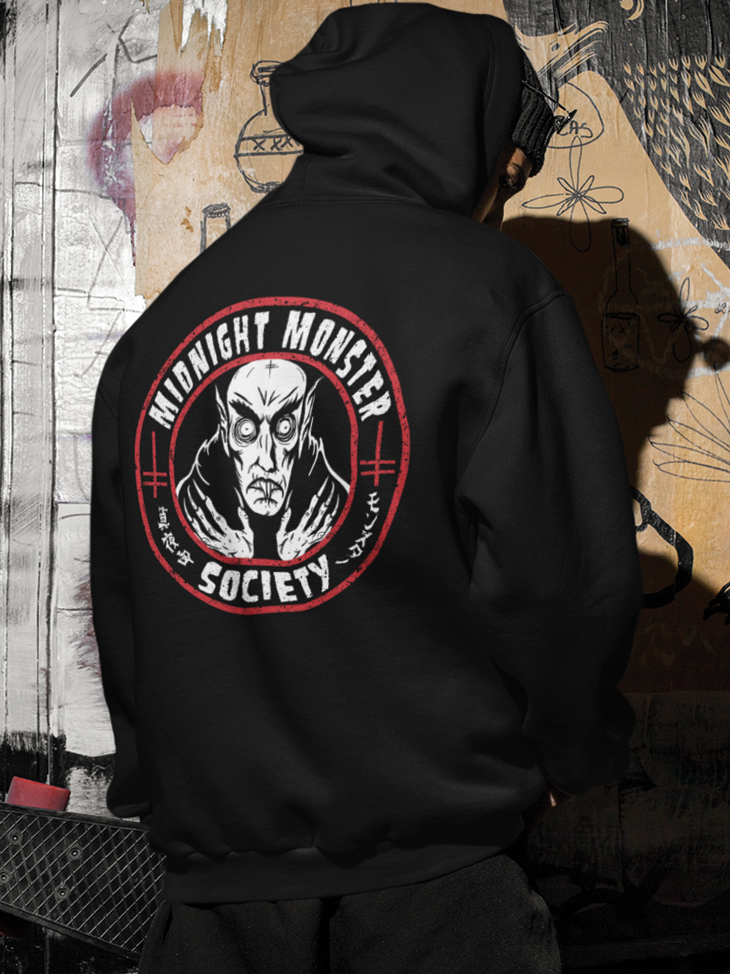 Midnight Monster Society, Vampire Fiend Unisex Hoodie
