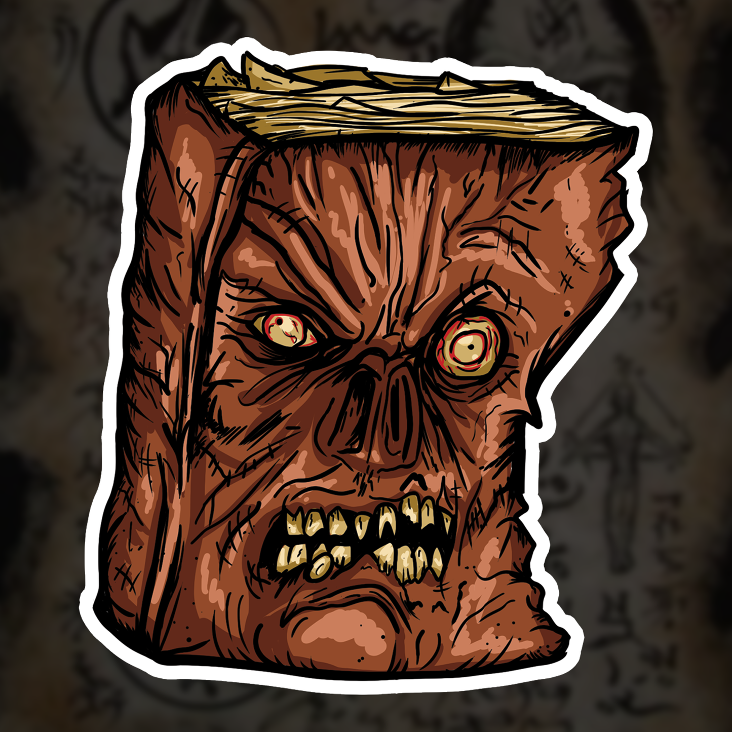 Necronomicon Die Cut Sticker