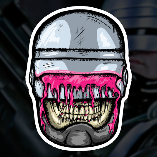 Robocop Is a Halfbreed Sellout Die Cut Vinyl Sticker