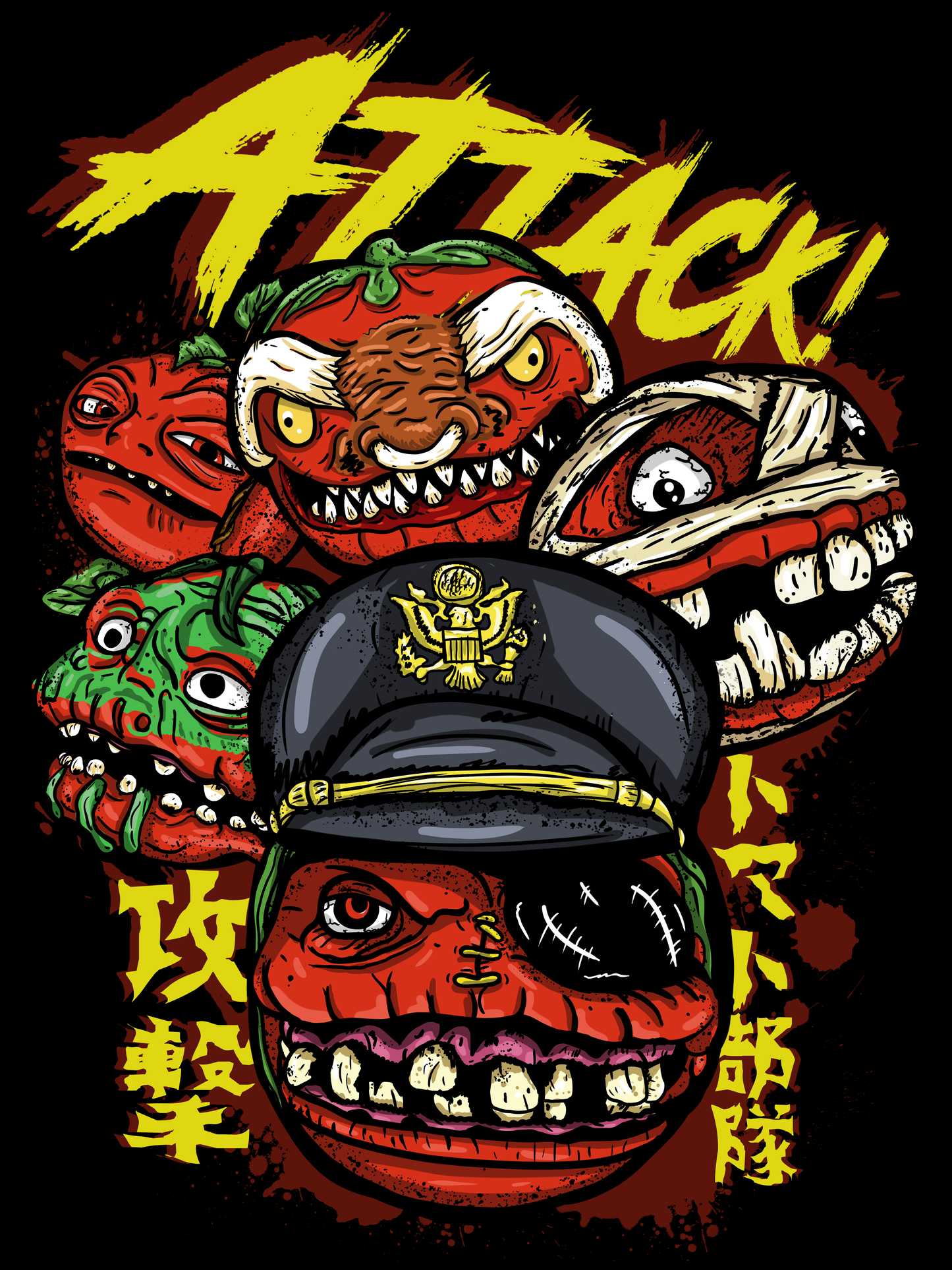 Tomato Troop, Attack of the Killer Tomatoes T-Shirt