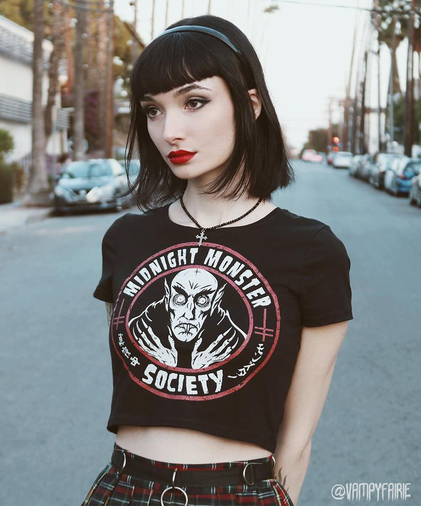 Midnight Monster Society, Vampire Fiend Crop Top