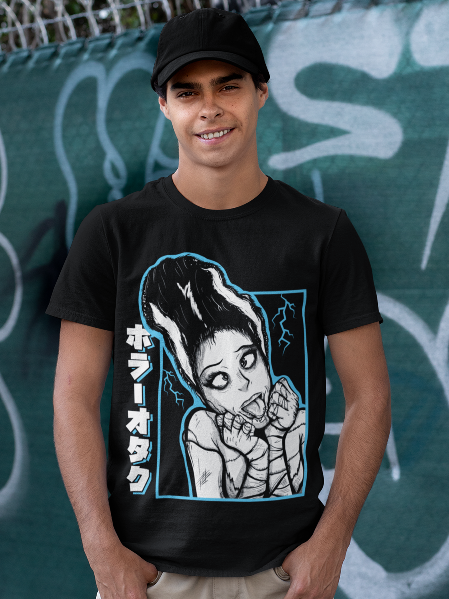The Bride of Frankenstein Ahegao T-shirt