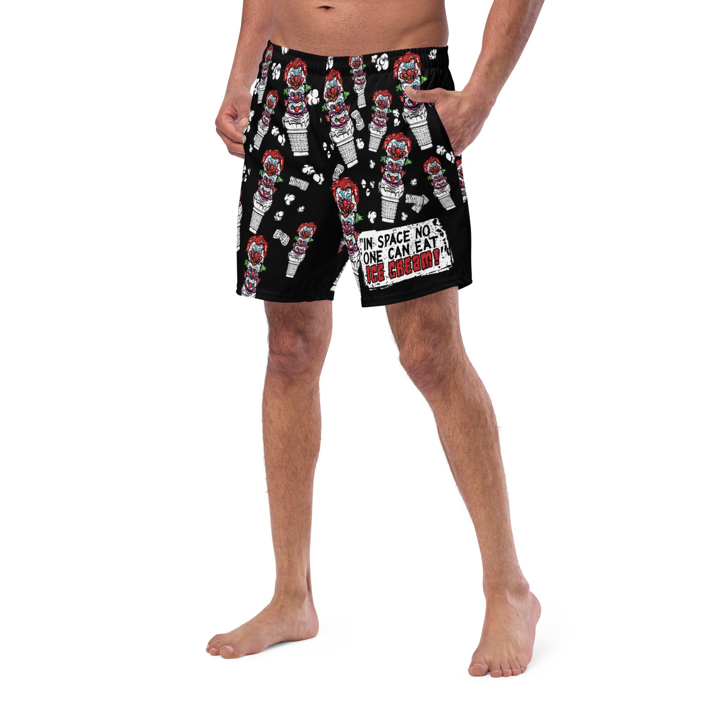 Killer Klowns From Outer Space Ice Cream Swim trunks