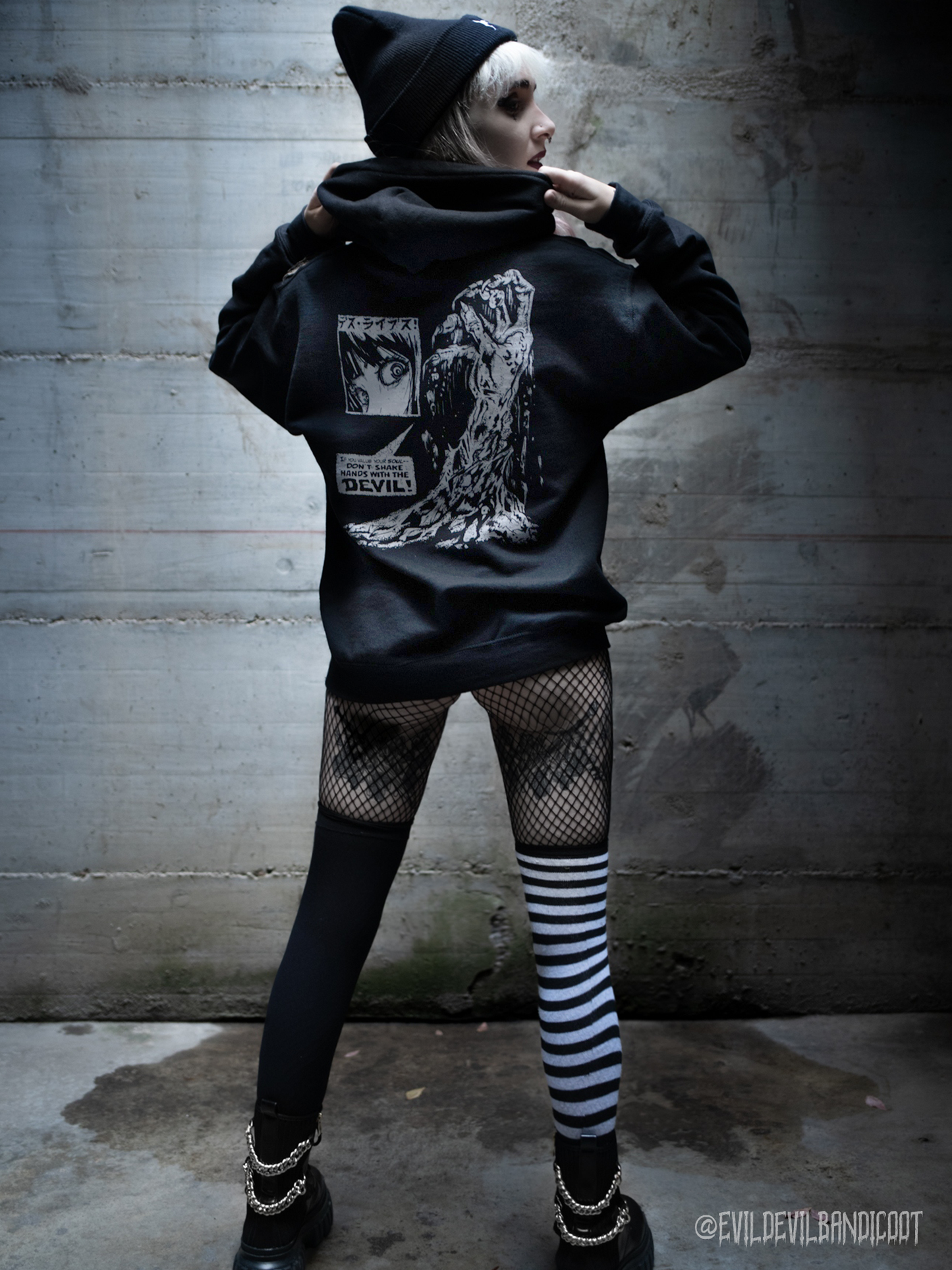 Don't Shake Hands With the Devil Unisex Hoodie