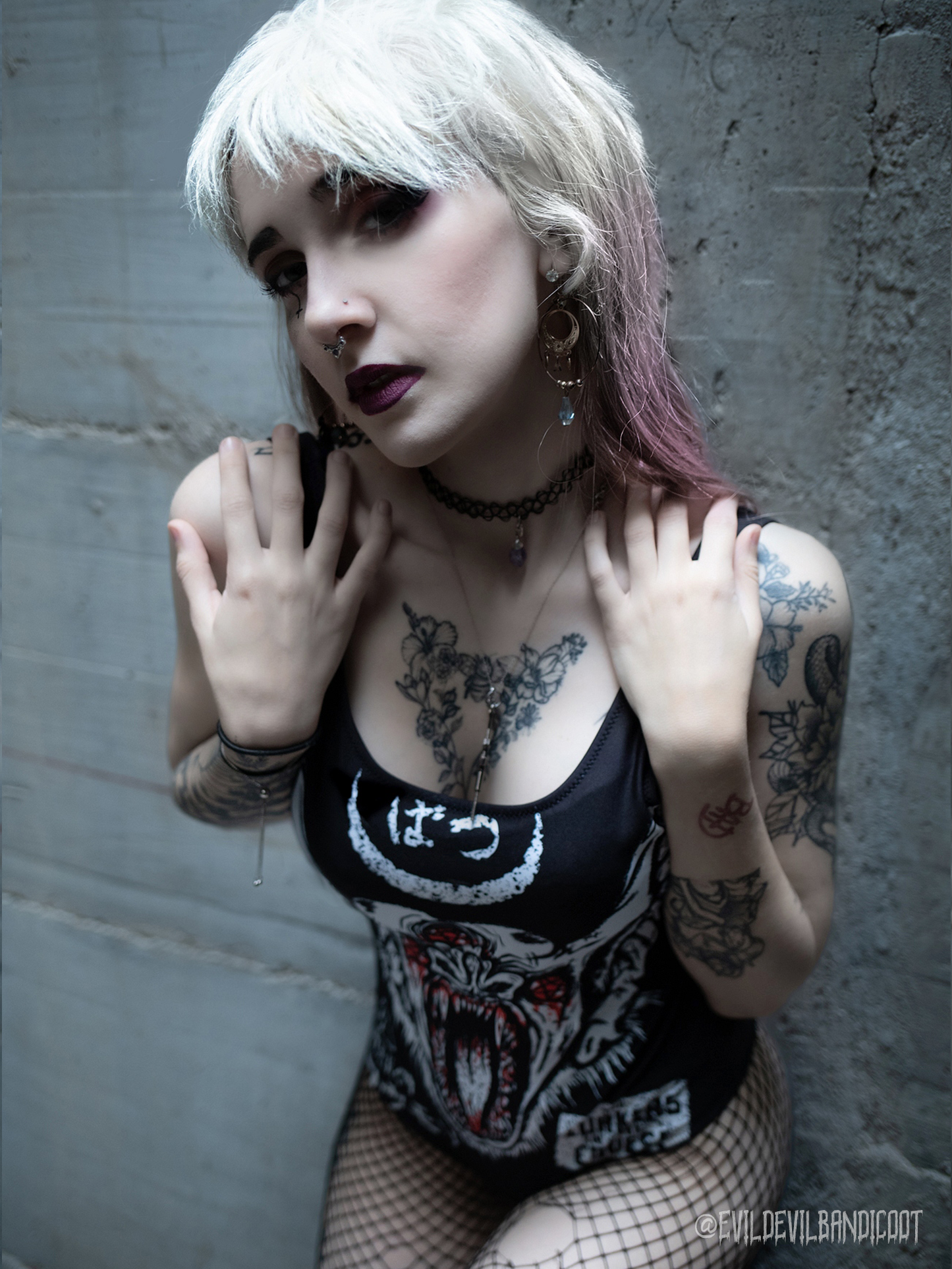 The Lurkers in the Caves One-Piece Swimsuit