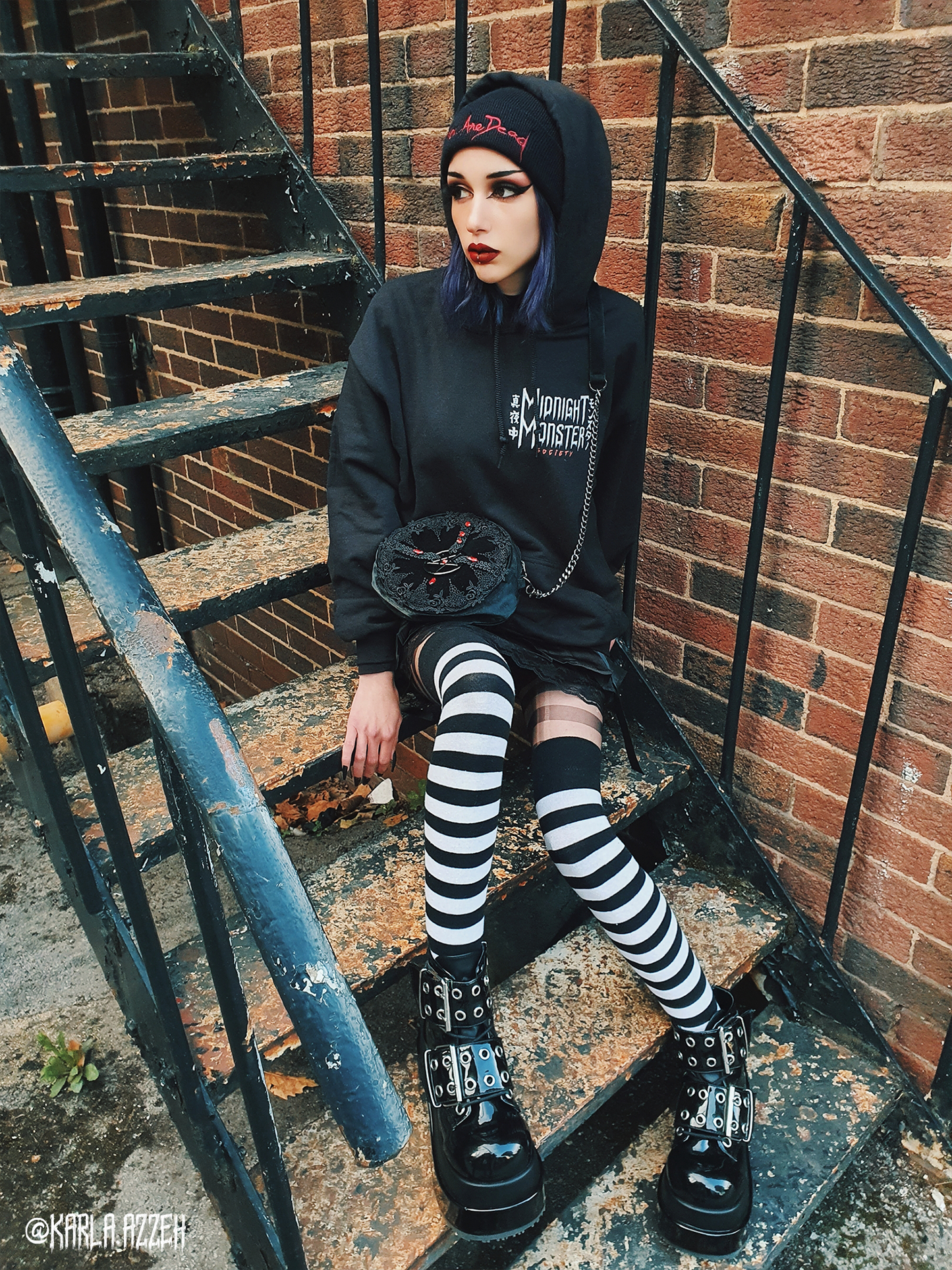 Don't Shake Hands With the Devil Unisex Hoodie