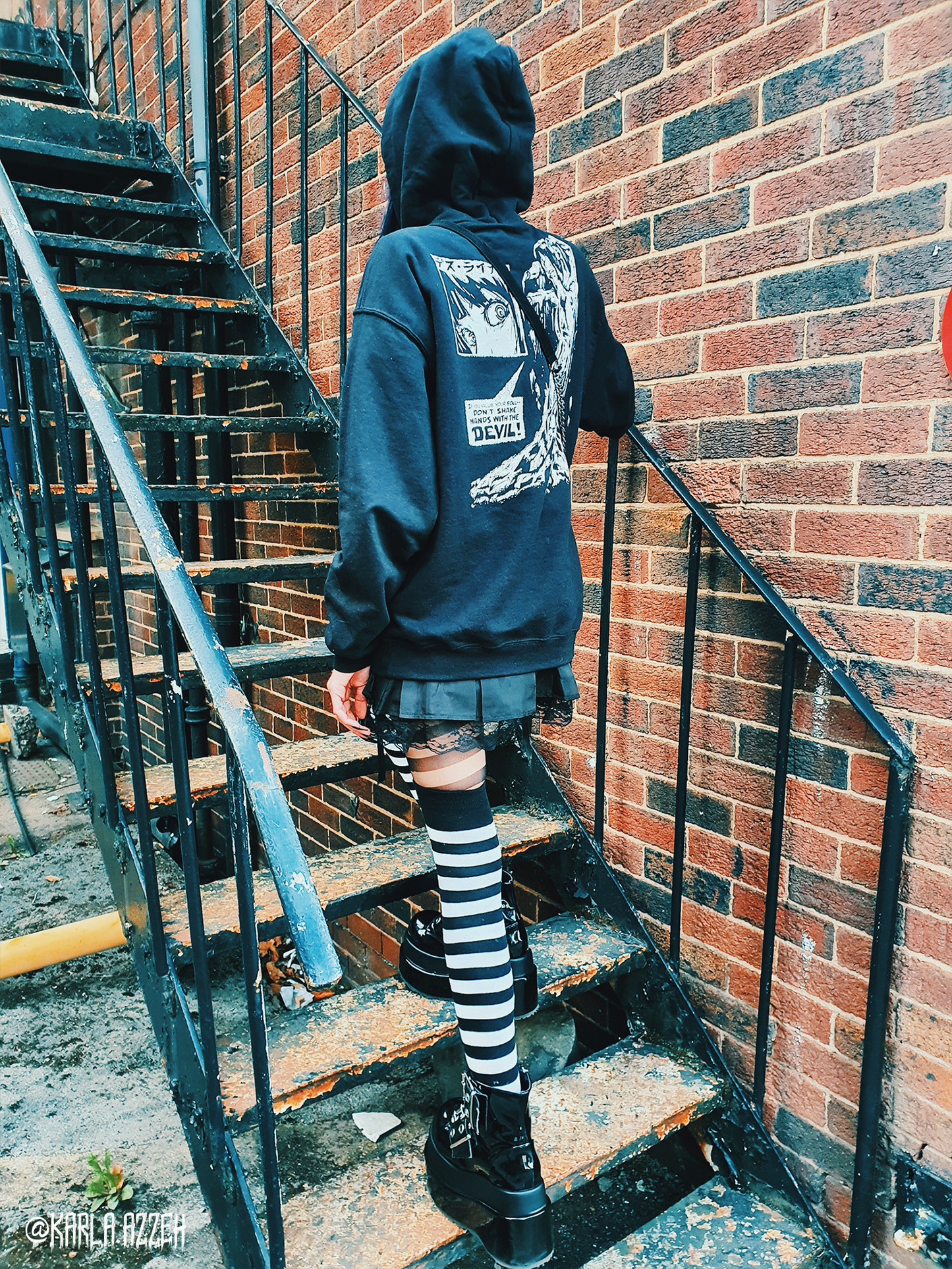 Don't Shake Hands With the Devil Unisex Hoodie