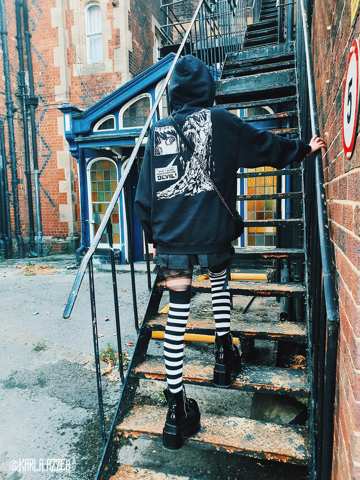 Don't Shake Hands With the Devil Unisex Hoodie