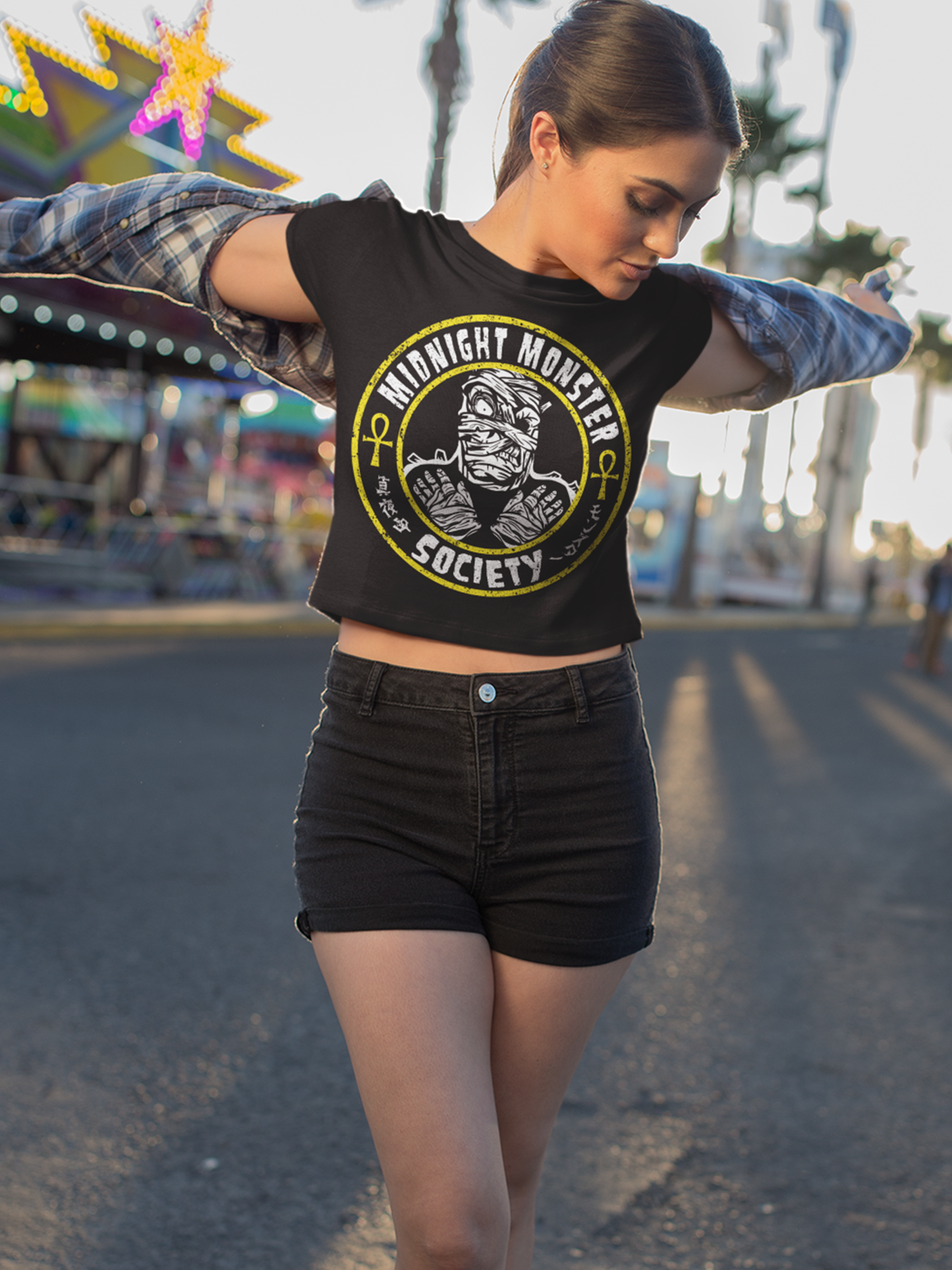 Midnight Monster Society, Mummy Fiend Crop Top