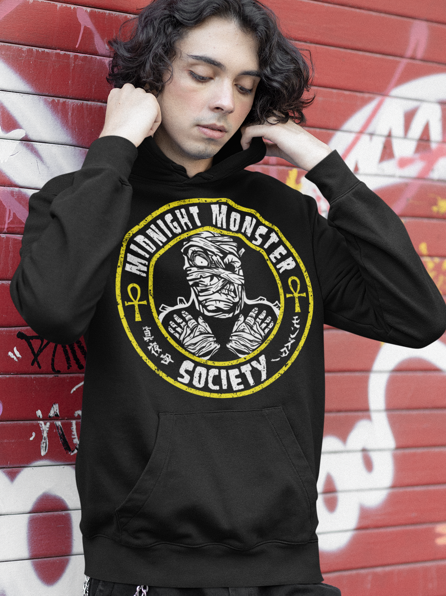 Midnight Monster Society, Mummy Fiend Unisex Hoodie