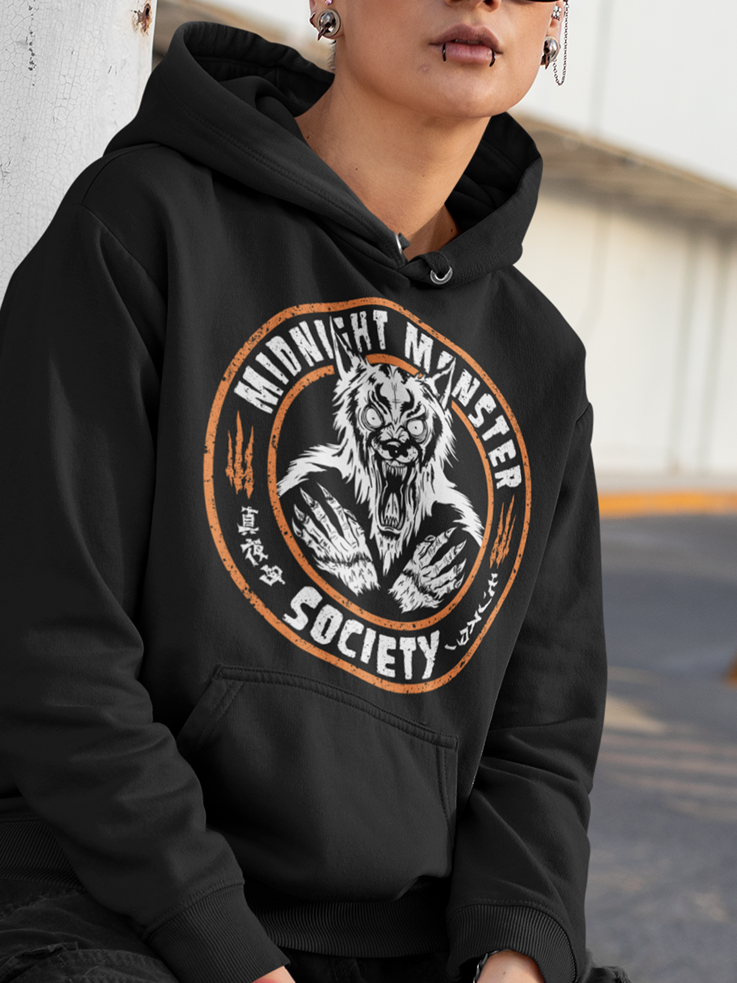 Midnight Monster Society, Werewolf Fiend Unisex Hoodie