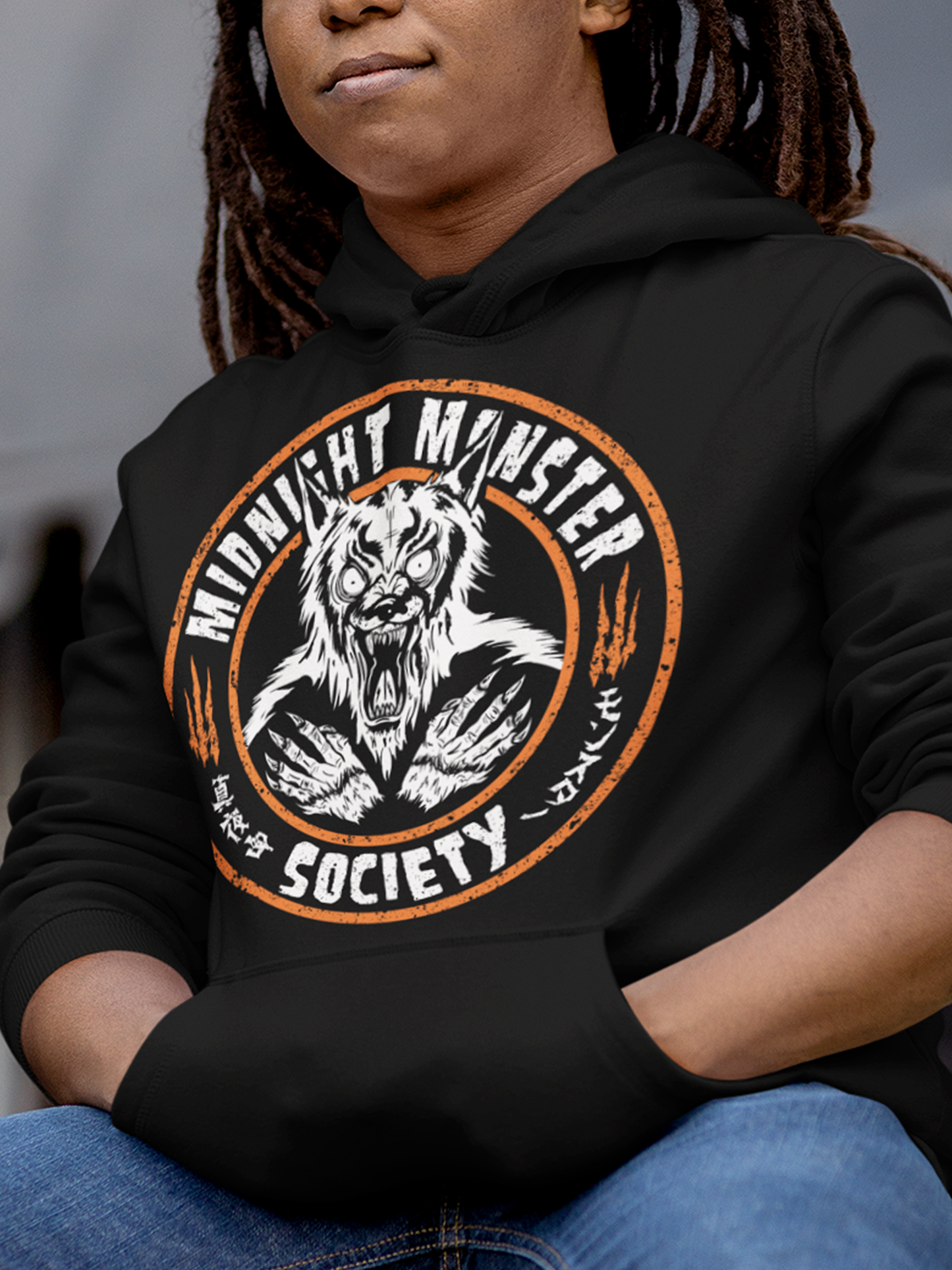 Midnight Monster Society, Werewolf Fiend Unisex Hoodie