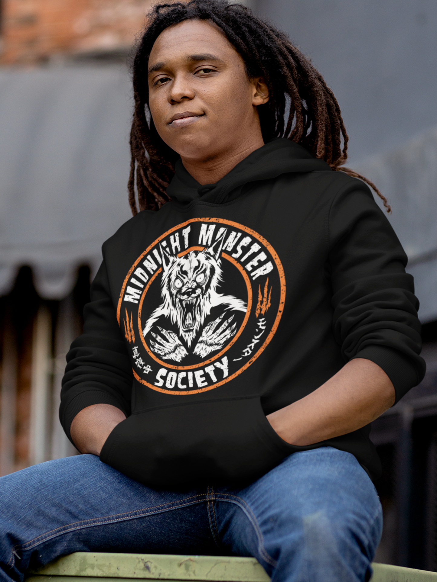 Midnight Monster Society, Werewolf Fiend Unisex Hoodie