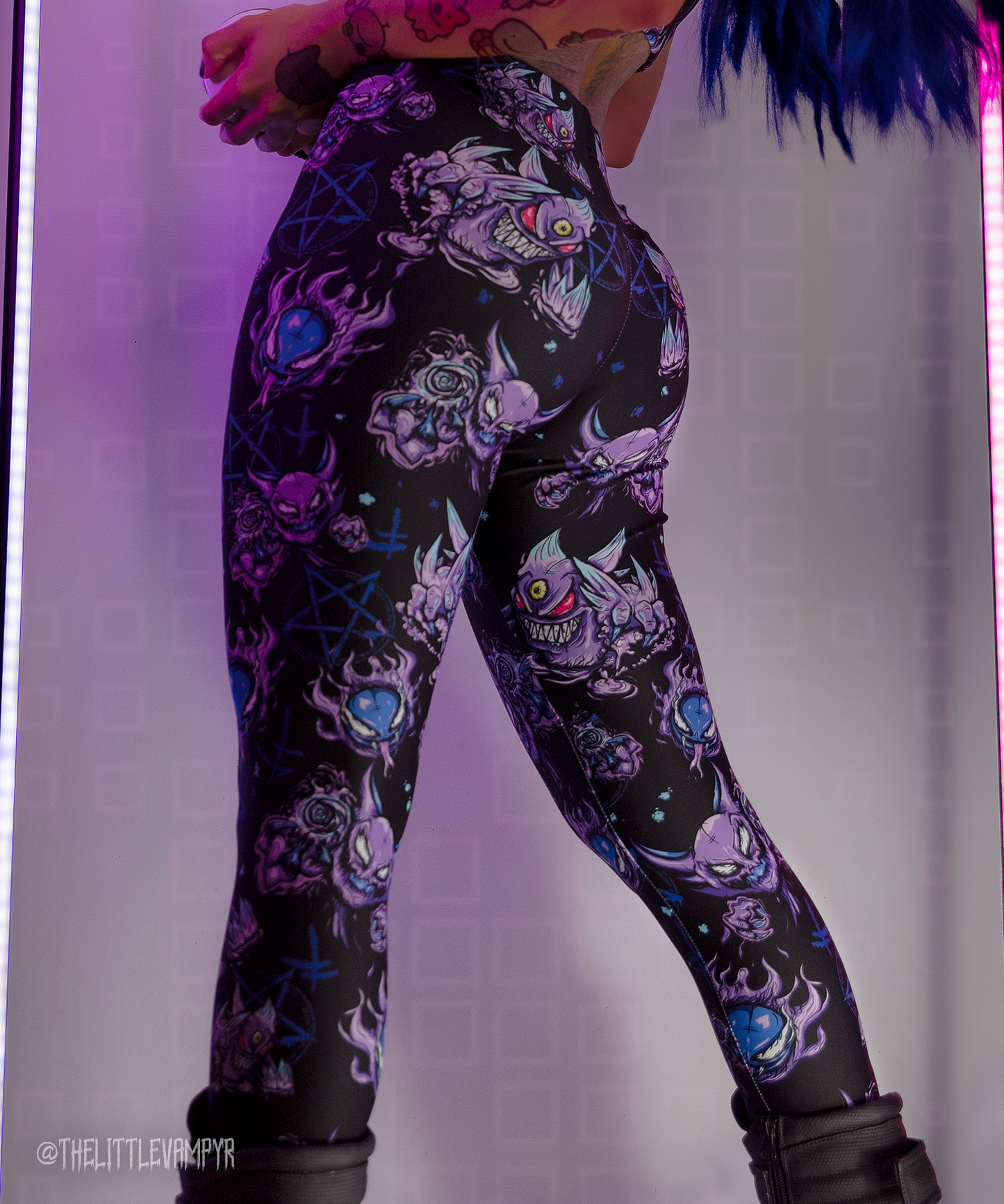 Lavender Town Ghosts Leggings