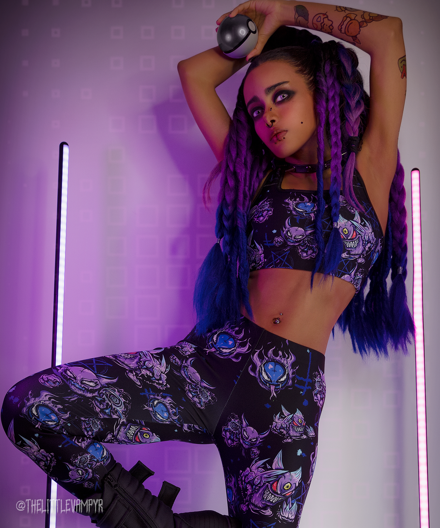 Lavender Town Ghosts Leggings