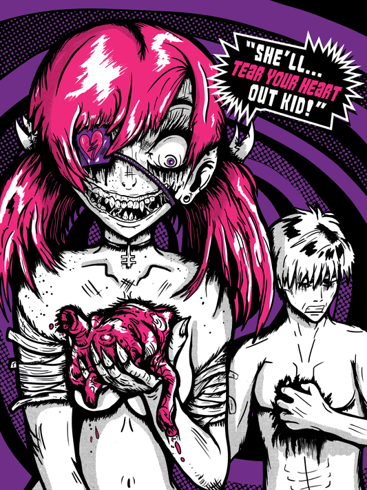 She'll Tear Your Heart Out Kid T-shirt