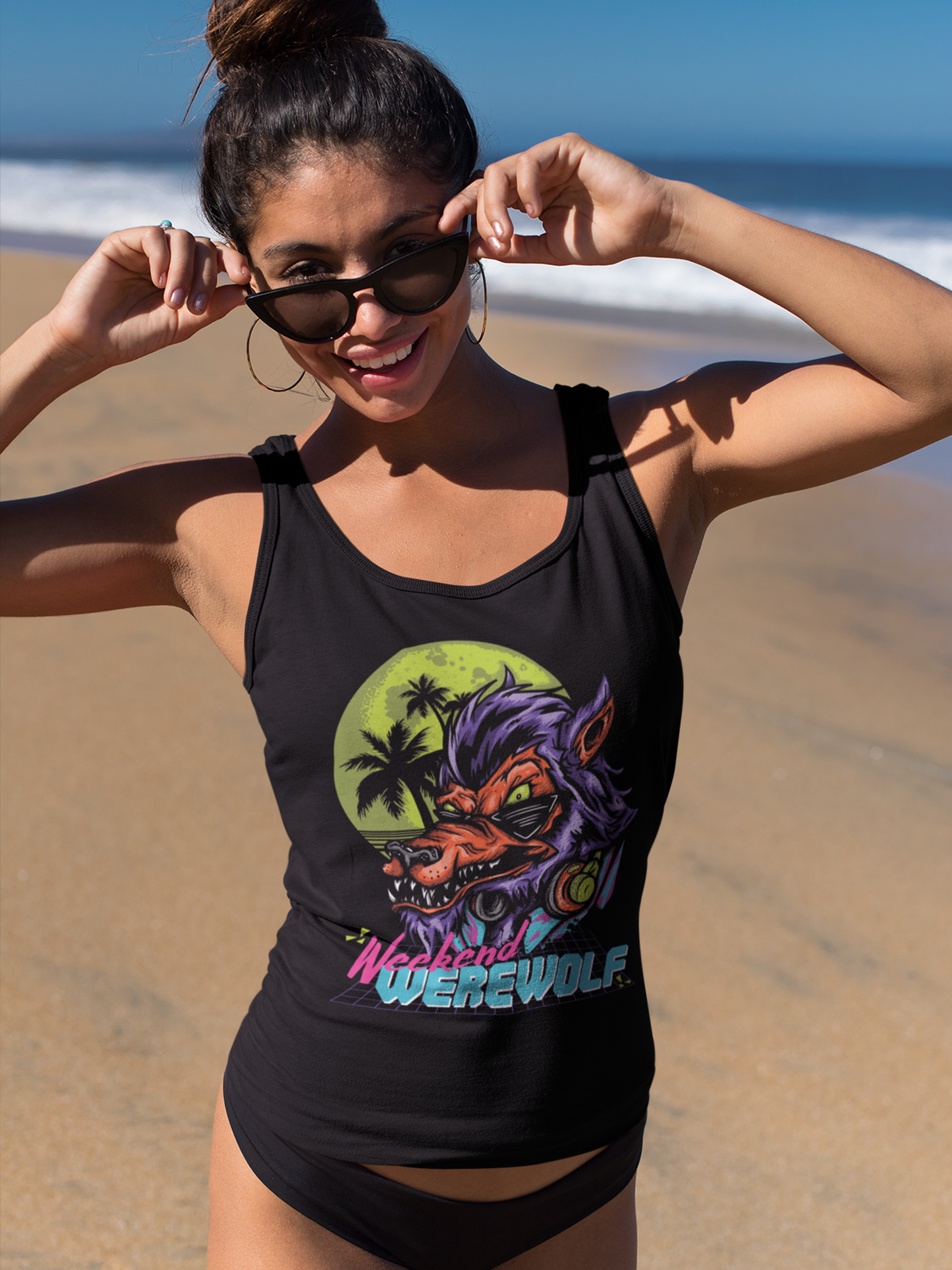 Weekend Werewolf Unisex Tank Top