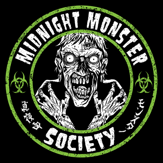 Midnight Monster Society Zombie Fiend Vinyl Sticker