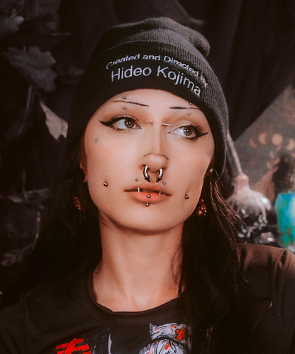 Created and Directed by Hideo Kojima Embroidered Beanie