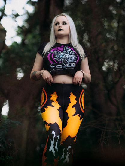 God Save the Queen Crop Top