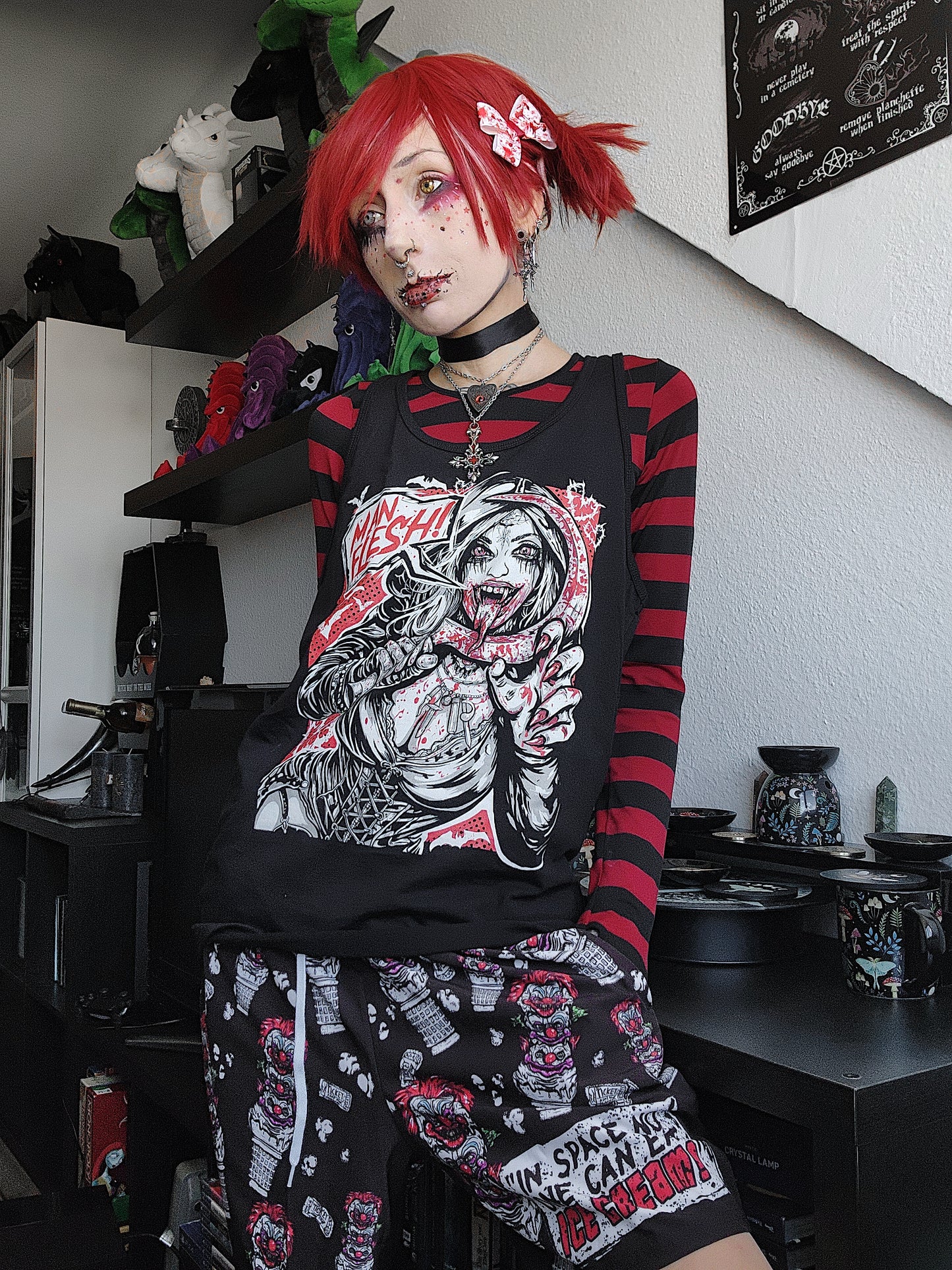 Man Flesh Unisex Tank Top