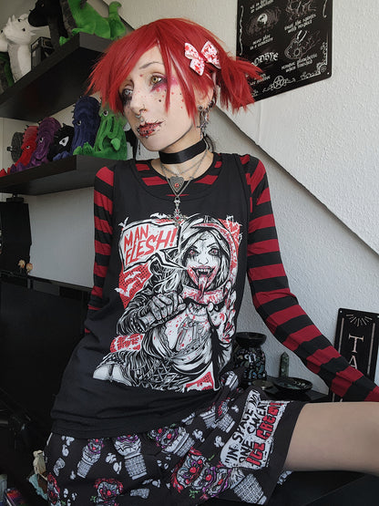 Man Flesh Unisex Tank Top