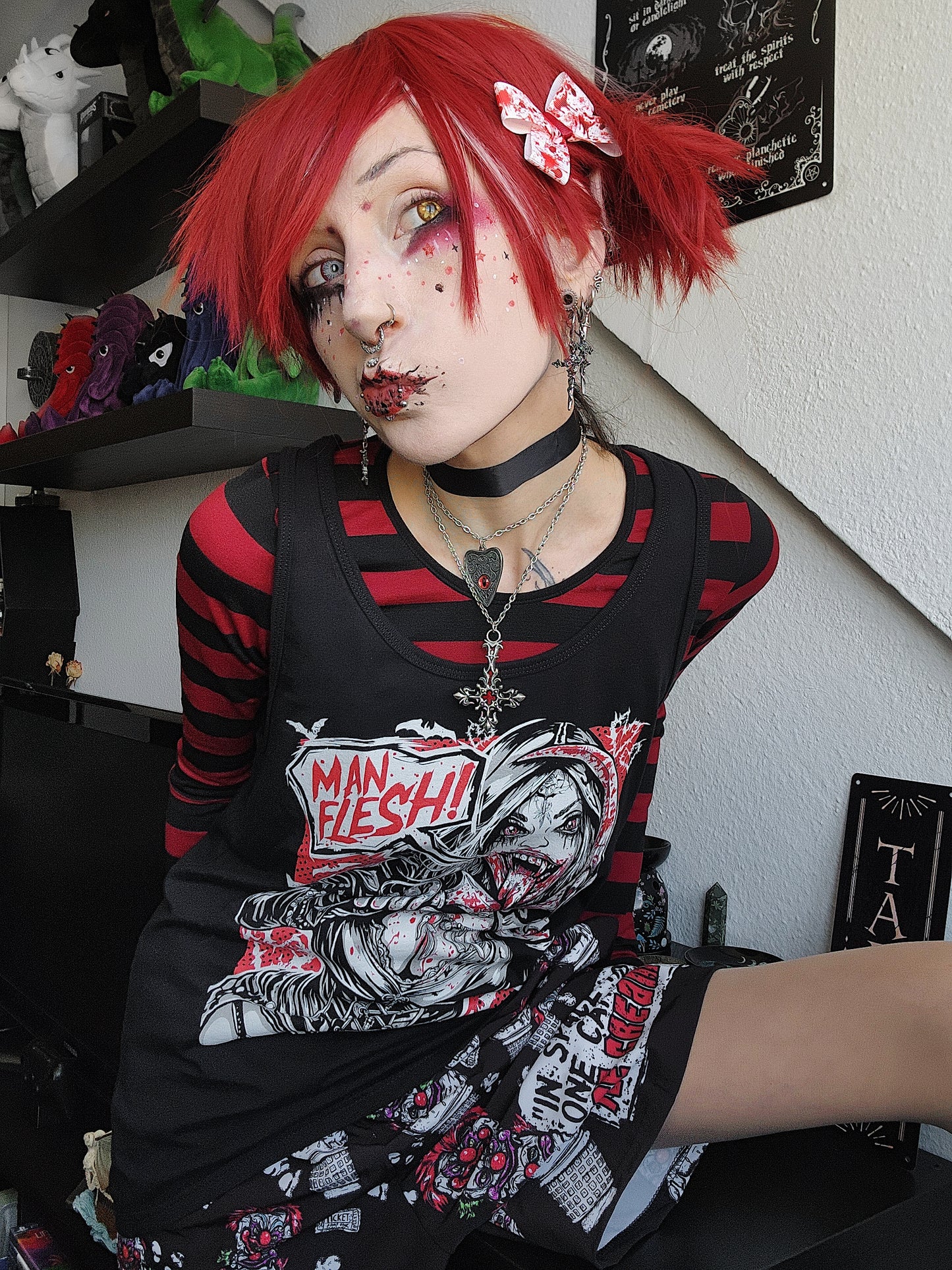 Man Flesh Unisex Tank Top