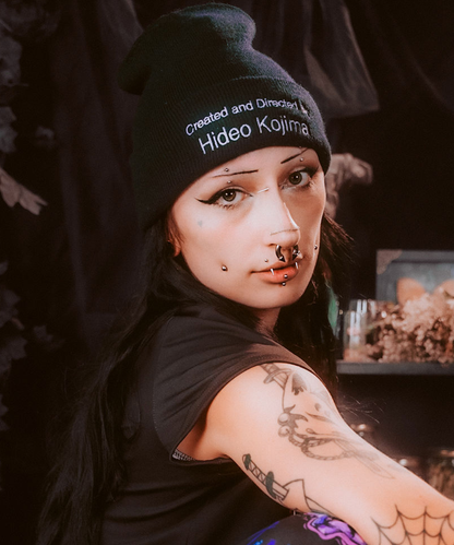 Created and Directed by Hideo Kojima Embroidered Beanie