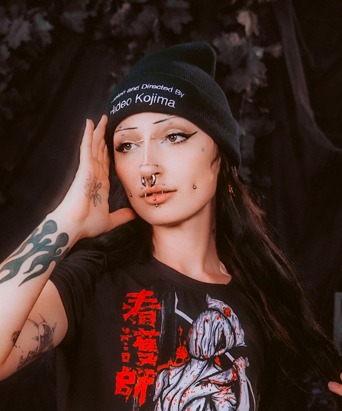 Created and Directed by Hideo Kojima Embroidered Beanie