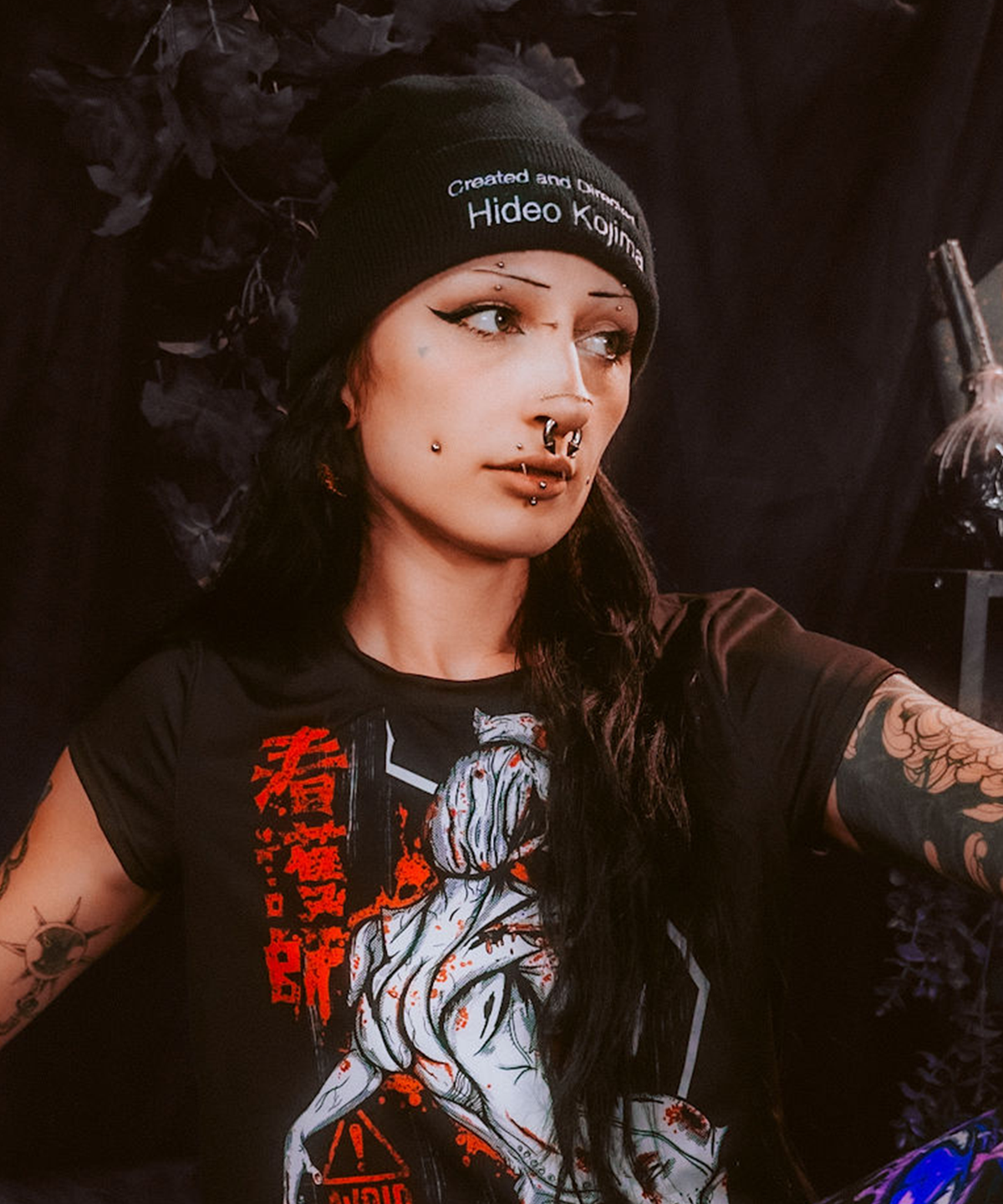Created and Directed by Hideo Kojima Embroidered Beanie