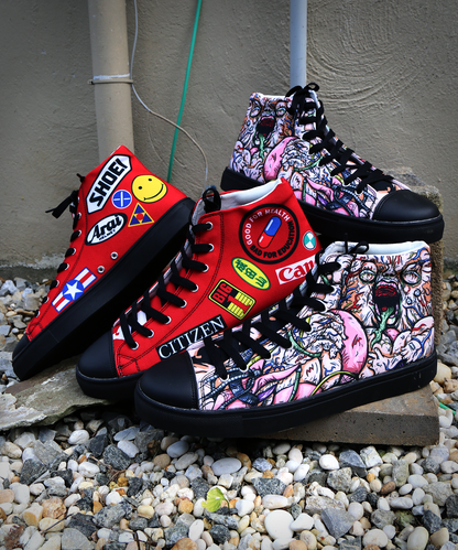 Neo Tokyo Nightmare High Top Shoes